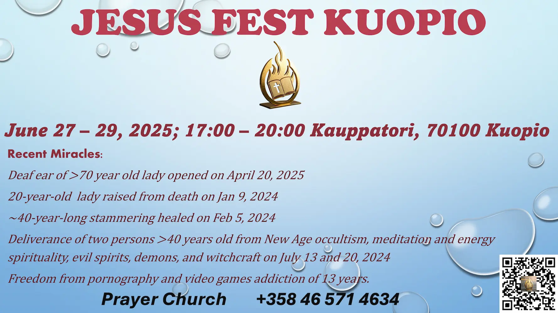 Jesus Fest Kuopio flyer